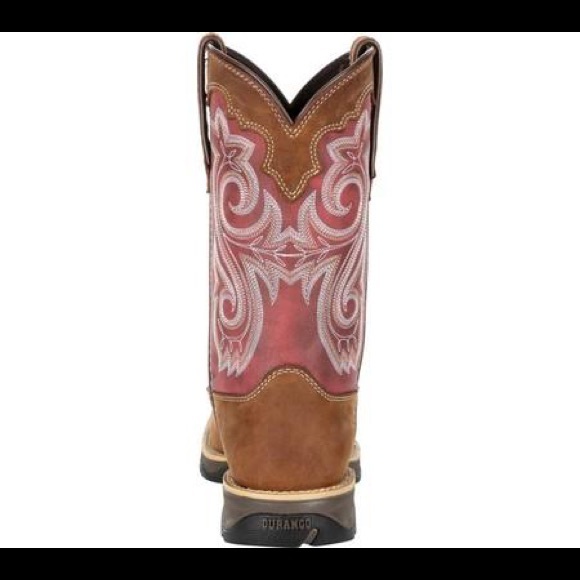 DURANGO WOMEN'S LADY REBEL BOOTS Leather Cowgirl - Picture 4 of 4